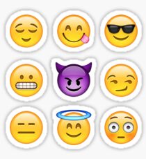 Pegatina Smilies Emoji (Paquete C)