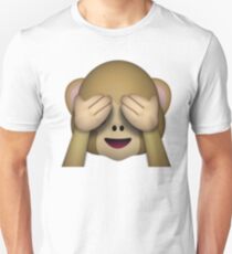 Camiseta unisex Monkey Emoji - No veas el mal