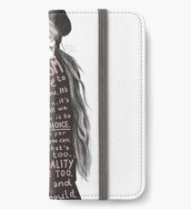 Emma Watson Feminism Design iPhone Wallet/Case/Skin