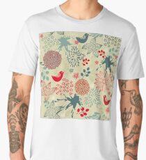 Cute Doodle Pattern Men's Premium T-Shirt