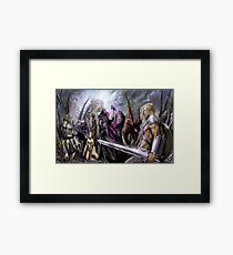 Final Universe War Framed Print