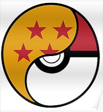 Dragon Ball x Pokemon Poster
