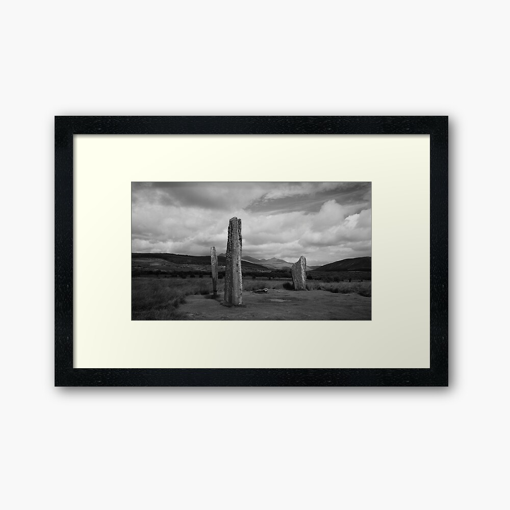 Standing Stones - Machrie Moor Arran Framed Art Print