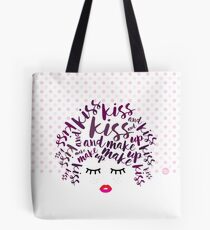 Kiss and Make Up! Tote Bag