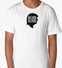 America, Get Woke. Long T-Shirt