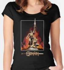 Conan The Barbarian Women's Fitted Scoop T-Shirt