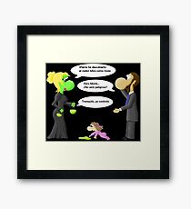 The Curies Framed Print