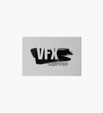 VFX supervisor II. Visual Effects. Art Board