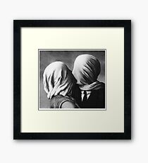 The Lovers Magritte Framed Print