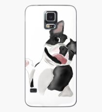 Happy Boston Terrier Case/Skin for Samsung Galaxy