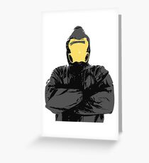 Hazmat Greeting Card