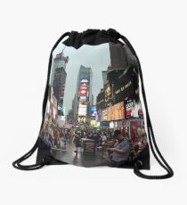 Times Square, New York City Drawstring Bag