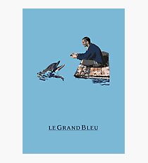 The big Blue Photographic Print