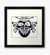 Hatbox Ghost - Wallpaper-Style Framed Print