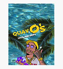 Quavo's Cereal Beach Blue Photographic Print