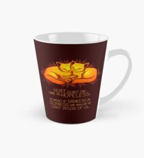 "Hurt is not the Same as Hopeless" Golden Glowing Kittens Tall Mug
