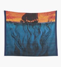 Kraken Wall Tapestry