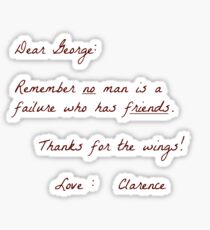 Dear George Sticker