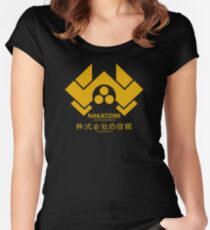 Nakatomi Women's Fitted Scoop T-Shirt