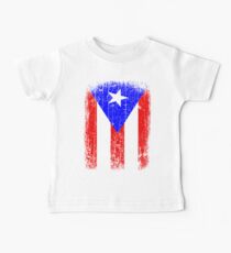 Vintage Puerto Rico Flag Baby T-Shirt
