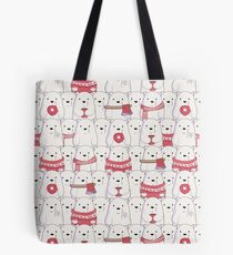 Bolsa de tela Clima suéter de oso de hielo