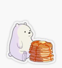 Ice Bear's sweater weather Transparent Sticker