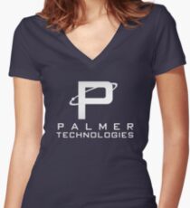 Palmer Technologies Women's Fitted V-Neck T-Shirt