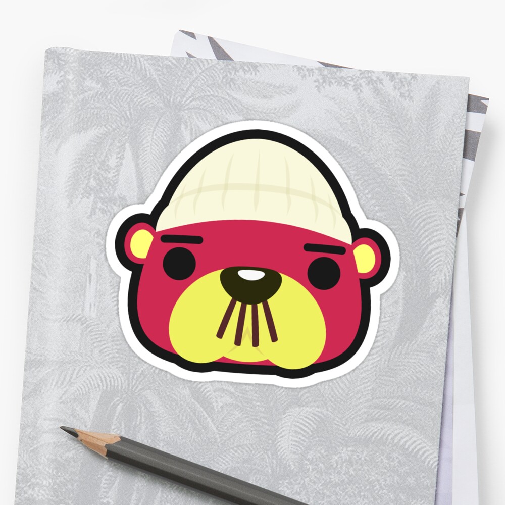 "PASCAL ANIMAL CROSSING" Stickers by purplepixel | Redbubble