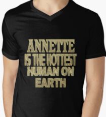 Annette Men's V-Neck T-Shirt