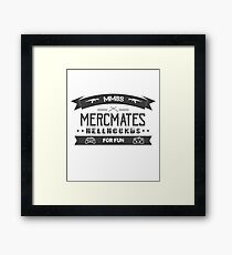Gamers Design Merc Mates Hellhounds For Fun Framed Print