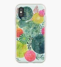 Succulent Circles iPhone Case