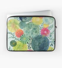 Succulent Circles Laptop Sleeve