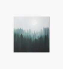 Autumn Fog | Green Edition Art Board