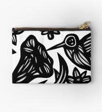 Hummingbird, Wall Art, Art Print Birds Studio Pouch