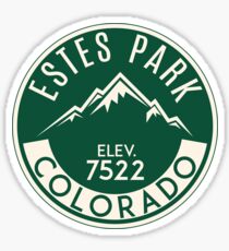 Estes Park Colorado Rocky Mountain National Park Sticker