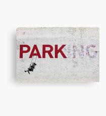 Lienzo Banksy - "Estacionamiento"