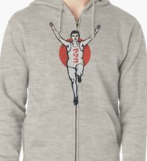 Glico Man Zipped Hoodie