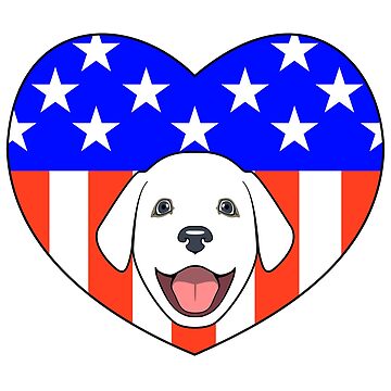 Artwork thumbnail, ALL AMERICAN DOG LOVER by Catinorbit