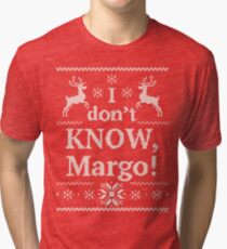 Weihnachtsferien "Ich weiß es nicht, Margo!" Vintage T-Shirt
