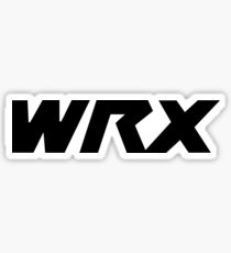 Subaru WRX Logo - Black Sticker