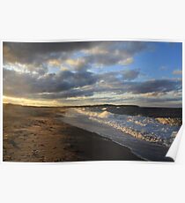 Stormy Ocean Poster