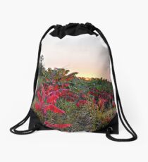 Red Sumac Drawstring Bag