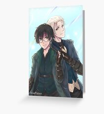Drarry laptop Greeting Card