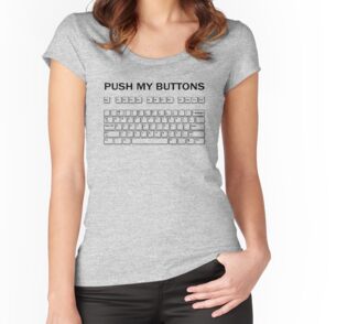 Women's Fitted Scoop T-Shirt