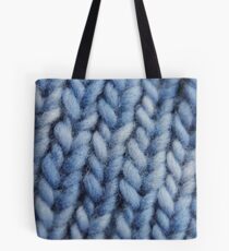Knitting Texture Tote Bag