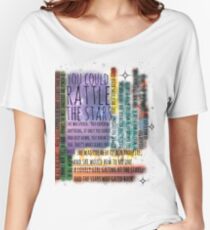 THRONE OF GLASS QUOTES Women's Relaxed Fit T-Shirt