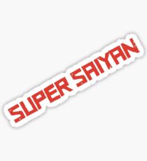 Super Saiyan Sticker