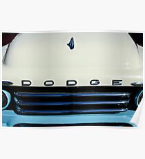 1958 D Sweptside Truck Kühlergrill -0023c Poster