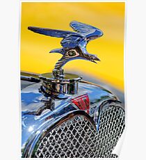 1932 Alvis Hood Ornament -1071c Poster