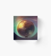 eye of the world Acrylic Block